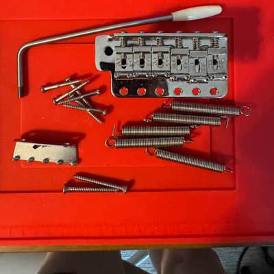 Callaham Vintage S Model Strat Bridge Assembly 2010s - Chrome image 3