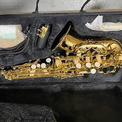 Oxford Bb Curved Soprano Saxophone – Student Soprano Sax Outfit w/ Case & Mouthpiece image 2