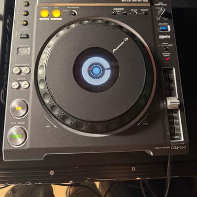 PAIR Pioneer DJ CDJ-850 Silver CDJ850Digital CD USB Midi Turntable Deck 850 image 7