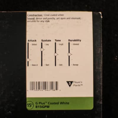 Evans G Plus Coated White Tom Batter - 15" image 3