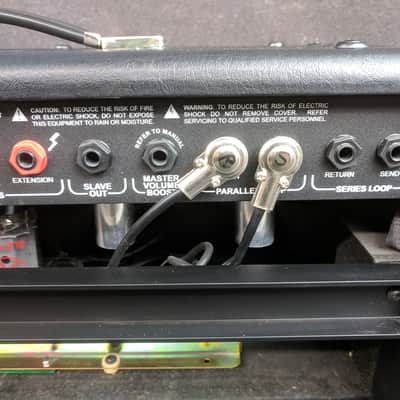 Randall RM50 Modular Amp Head 50W Tube Guitar Amplifier w/ Blackface & Deluxe Modules + Footswitch image 11
