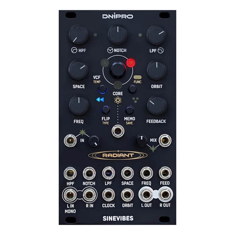 Dnipro Modular Radiant Eurorack Morphing Effects Processor Module image 1