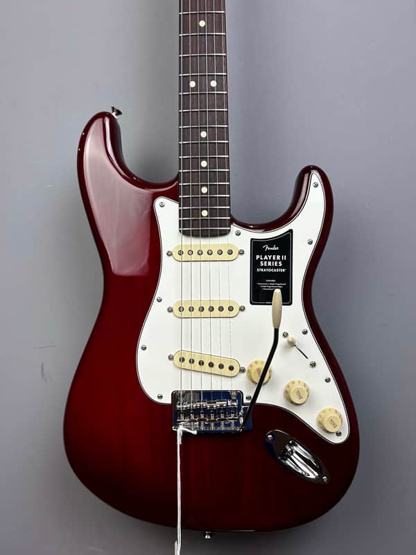 Fender Player II Stratocaster 2025 - Transparent Cherry (Chambered) image 1