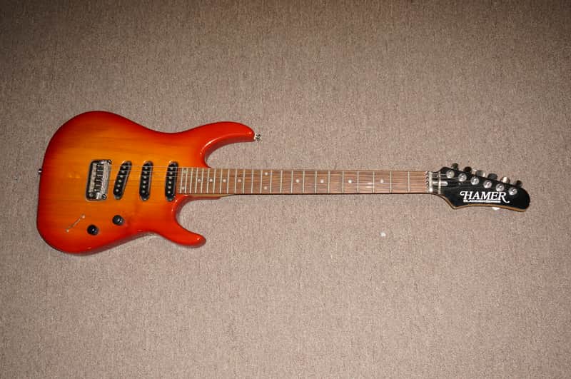 Hamer Slammer Series SSS Strat-style Electric Guitar Daytona ? MIK