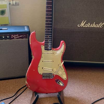 Fender Stratocaster Fiesta Red 1963 image 2