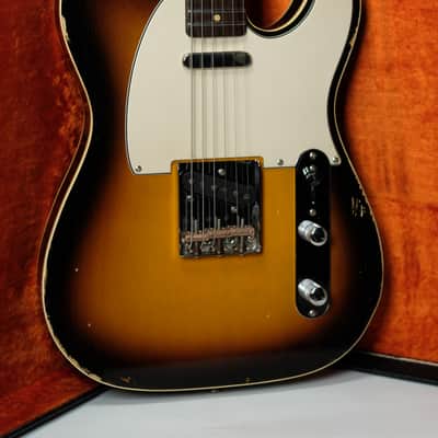 Freakaster Telecaster Custom Sunburst, Relic, Lightweight image 4