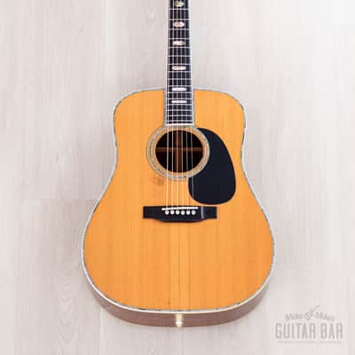 1973 Martin D-45 Vintage Dreadnought Acoustic Guitar w/ Case image 2