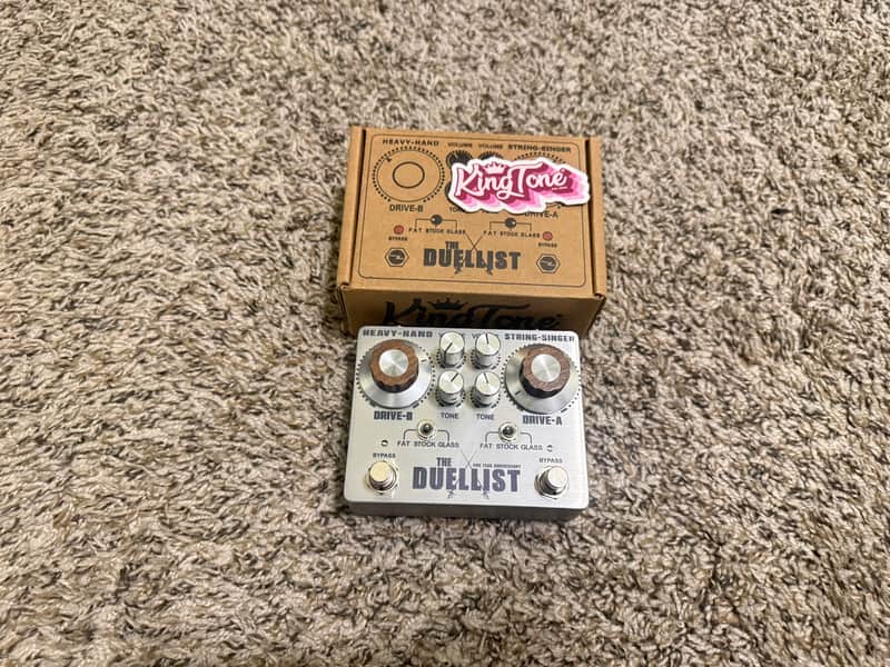 King Tone Guitar The Duellist V2 with Top Jacks 2020 - 2021 - Various image 1