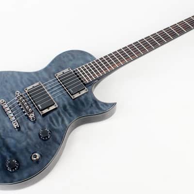 Ibanez ARZ800 Active Electric Guitar in Trans Deep Black image 2