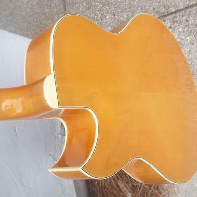 Yamaha AE-11 Natural Jazz Box Guitar Vintage 1967 w/Original Hard Case~MUST SEE~Japan image 7