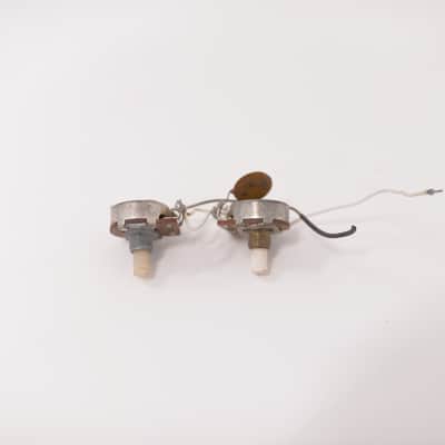1981 Vintage Fender Precision Bass Potentiometer Pots Set Harness 1980's image 6