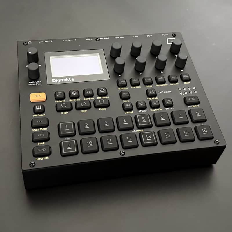 Elektron Digitakt II 2024 - Present - Black image 1