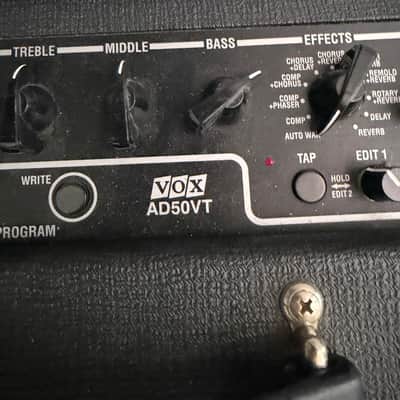 Vox Valvetronix AD50VT 50-Watt 1x12 Hybrid Guitar Combo Amp 2004 - 2008 - Black image 5