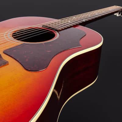 Gibson Custom Shop 1965 J-45 Donovan Model Limited Run 2014 Cherry Sunburst image 8