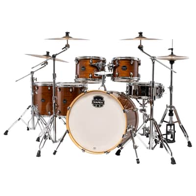 Mapex Armory Studioease 6-Pc Shell Pack w/ 22" Kick - Roasted Chestnut image 2