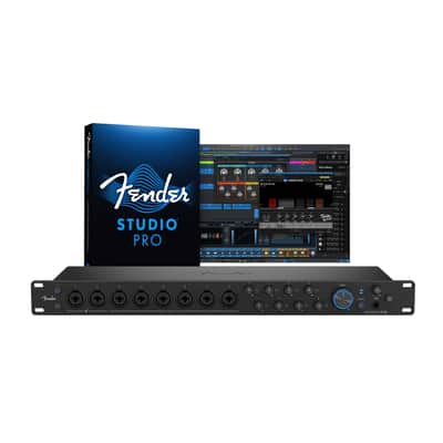 Fender Studio Quantum LT 16 16 x 8 USB-C Audio Interface with 8 MAX-HD Mic Preamps, 5-Pin MIDI I/O and DC-Coupled Outputs image 1