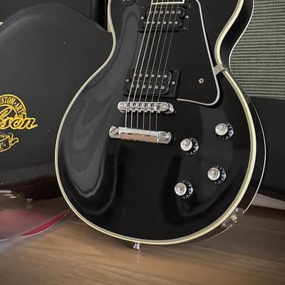 Gibson Custom Shop Les Paul Custom EB/CH seltenes Exemplar mit Chrome Hardware! 2007 - Ebony with Chrome Hardware image 12