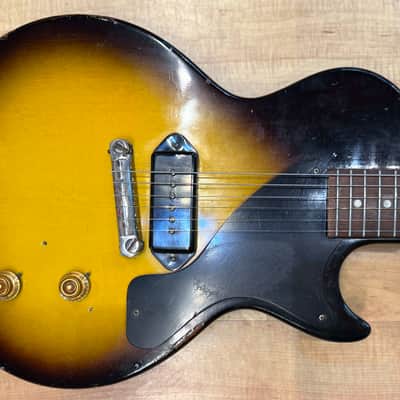 Gibson Les Paul Junior Model Solid Body Electric Guitar 1956 - Sunburst image 4