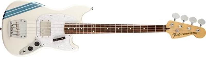 Fender Pawn Shop Mustang Bass (Olympic White) image 1