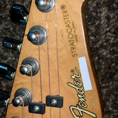 1989 Fender Stratocaster electric guitar made in japan MIJ image 6