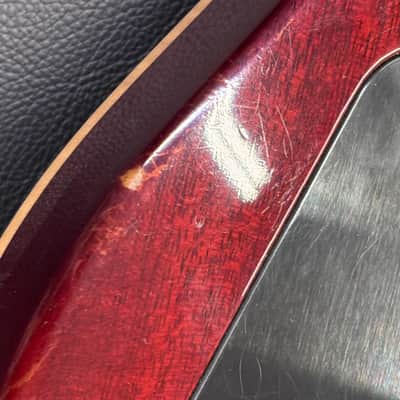 PRS - Paul Reed Smith Custom 24 Fire Red Elec. Guitar - 10 Top in Hardshell Case image 11