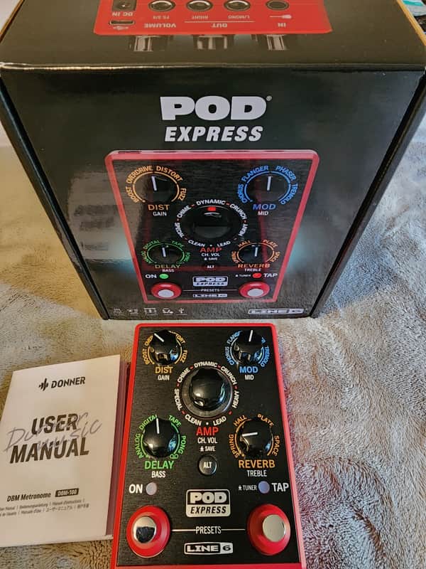 Line 6 POD Express 2024 - Present - Red / Black Bild 1