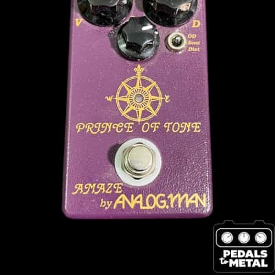 Analogman Prince Of Tone w/ Low Gain Mod - Present - Red - X20301 image 2
