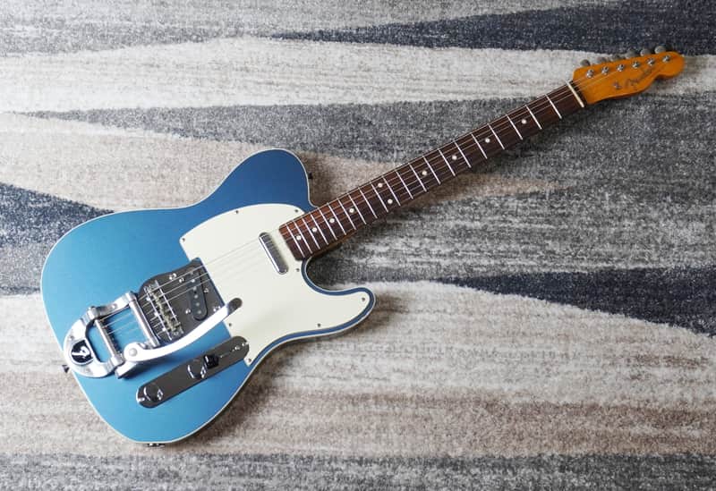 Fender Japan TL62B-BIGS ’62 Telecaster Custom Bigsby Old Lake Placid Blue MIJ 2010–2012 image 1