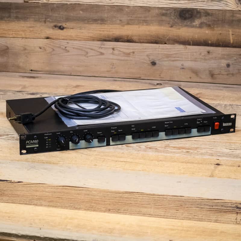 Lexicon PCM60 (PCM-60) Digital Reverb Effects Processor Reverborator U283925 image 1