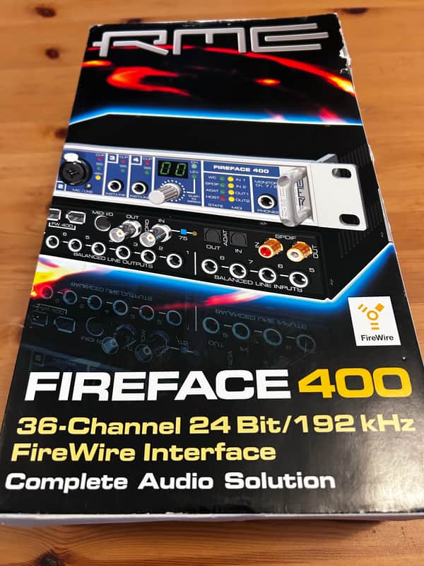 RME Fireface 400 + adapters image 1