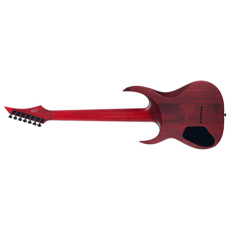 Solar A2.7TBR SK- Trans Blood Red Matte Electric Guitar | Reverb
