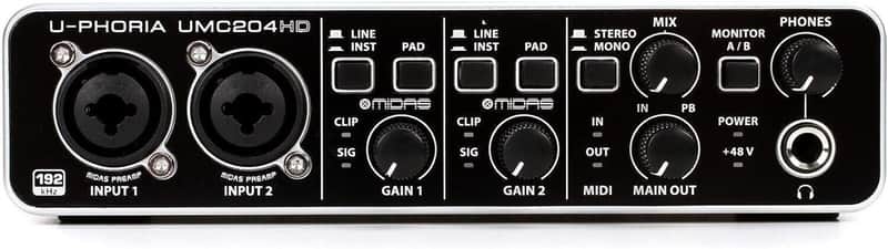 Behringer U-Phoria UMC204HD image 1