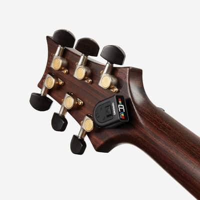 D'Addario Guitar Tuner - Micro Headstock Tuner - Tuner for Acoustic Guitar, Electric Guitar, Bass Guitar, Mandolin, Banjo, Ukelele - Compact & Discrete - Clip Free image 3