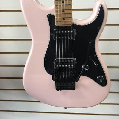 Squier Contemporary Stratocaster, HH, Floyd Rose, Shell Pink Pearl image 2