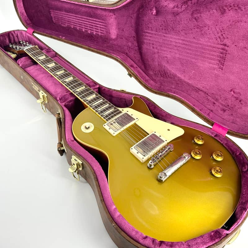 2019 Gibson Custom Shop Les Paul 1957 Reissue - Gold Top image 1
