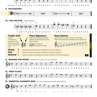Essential Elements for Band – Percussion/Keyboard Percussion Book 1 Online Resources image 6