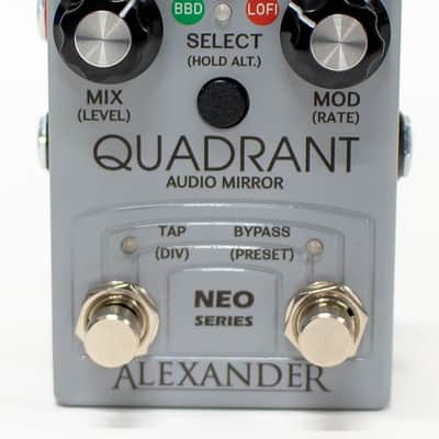 Alexander Quadrant Audio Mirror Neo Series Delay Guitar Effect Pedal image 2