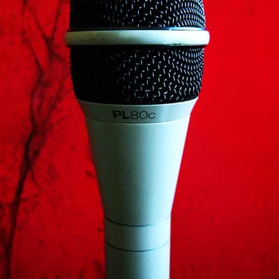 Electro-Voice PL80C / PL80 Handheld Supercardioid Dynamic Microphone Low Z w accessories # 1 image 9