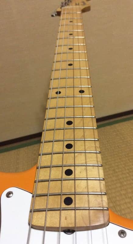 Fender Japan Stratocaster ST-38 1993 Capri Orange - MIJ, Fuji-gen