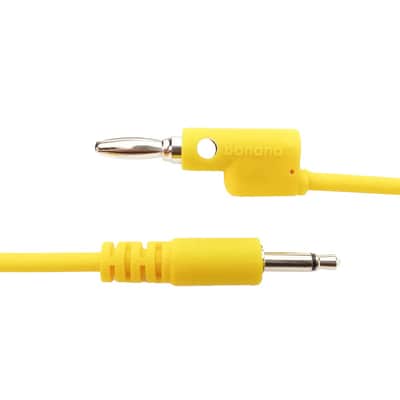 Banana™ Banana to Eurorack Adapter Cable - 100CM (Yellow) image 2