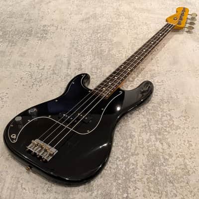 Lefty 1988-89 Fender PBD-62 Precision Bass black - Made in Japan image 5