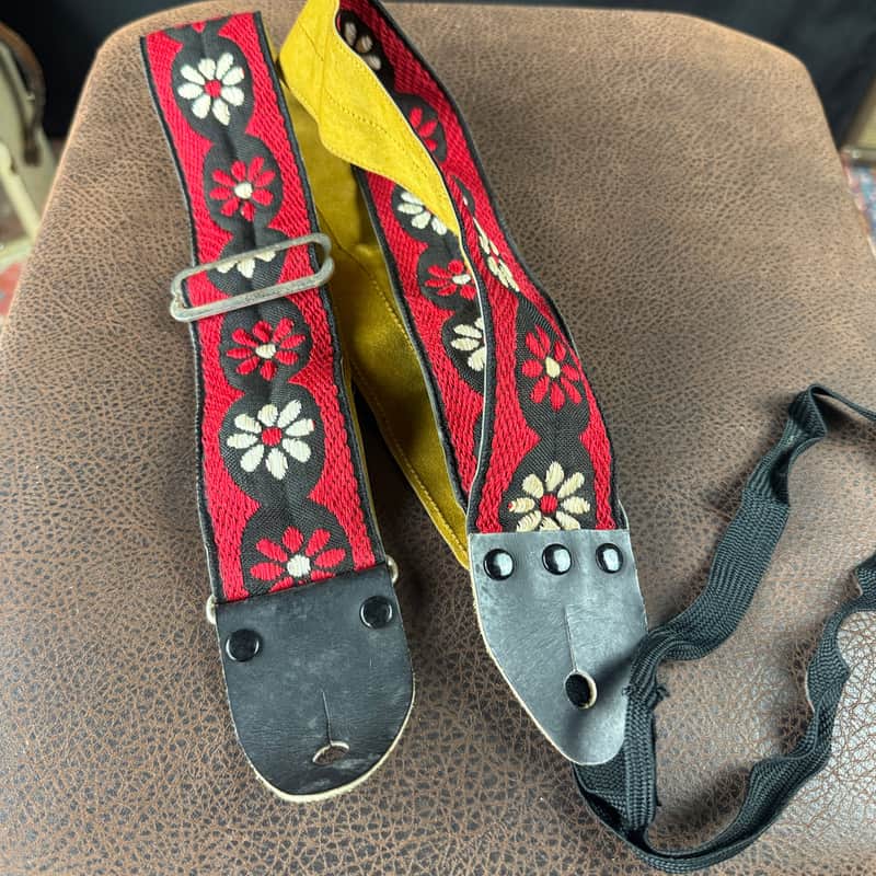 Ace Style Jacquard Guitar Strap Made in Japan - 1970’s image 1