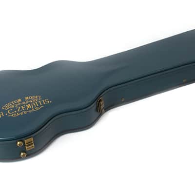 Zemaitis SUA 201 Heart Single Cutaway Mother of Pearl Black Electric Guitar LP Style image 9