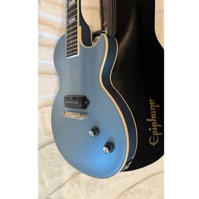 Epiphone Epiphone Jared James Nichols “Blues Power” Les Paul Custom - Aged Pelham Blue image 9