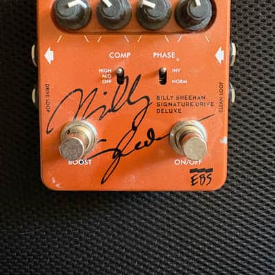 EBS Billy Sheehan Signature Bass Drive Deluxe Mid 2010s - Copper