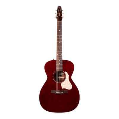 Seagull M6 LTD CH EQ Acoustic-Electric Guitar - Ruby Red image 2