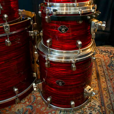 Tama Starclassic EFX 2004 - Red Silk- 5 piece image 13