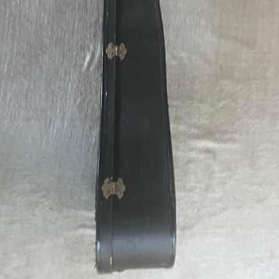 Vintage Geib Challenge Parlor Acoustic Guitar Case 1930's Faux Gator / Purple Interior Chicago USA image 22