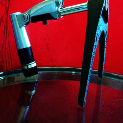 Vintage 1970's Shure 545S Unidyne III dynamic cardioid microphone w Atlas DS14 desk stand prop display repair 545 SM57 image 13