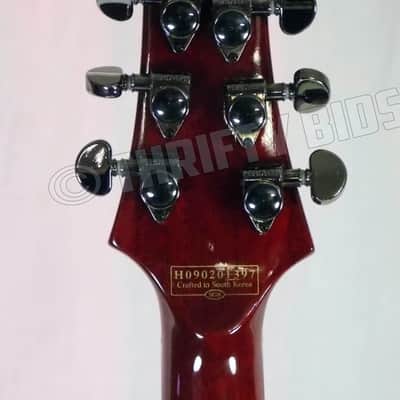 Schecter Diamond Series C-1 Blood Moon BloodMoon 2006-2007 Red Quilted Maple Top Duncan Designed PU image 11
